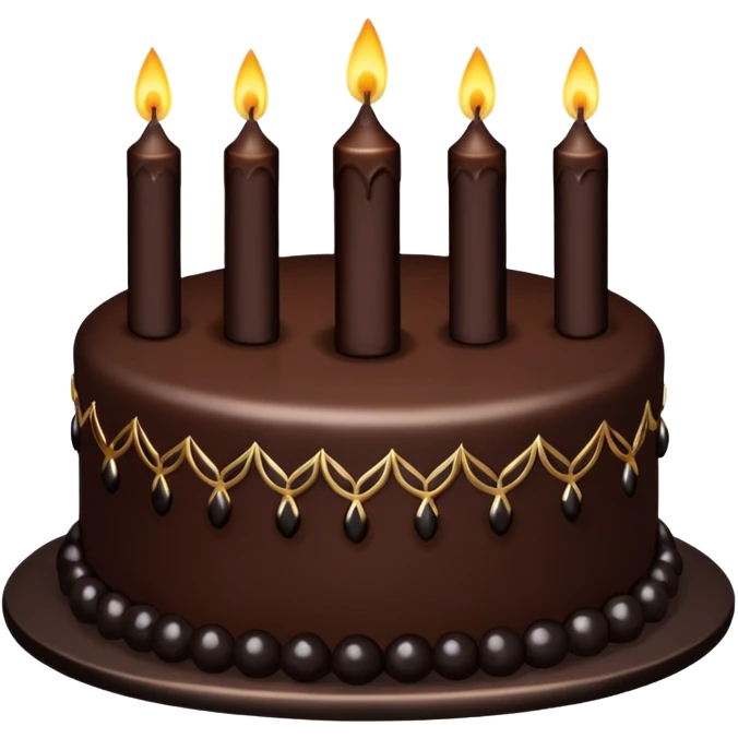 Gothic birthday  emoji