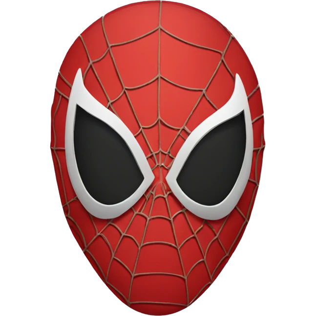 Spiderman mask emoji