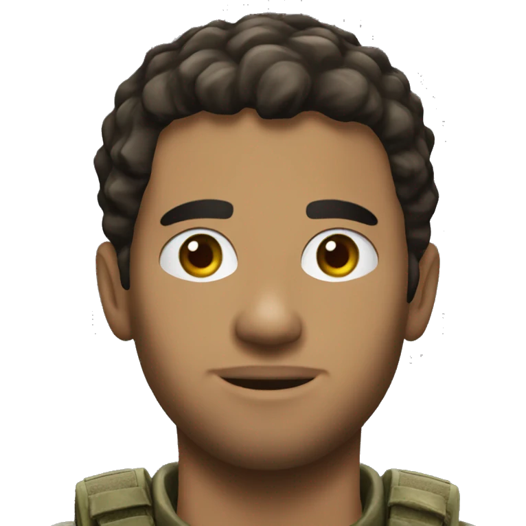 Italian young man in call of duty emoji