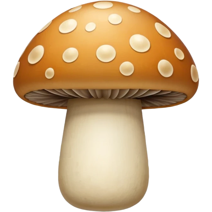 Excited mushroom emoji