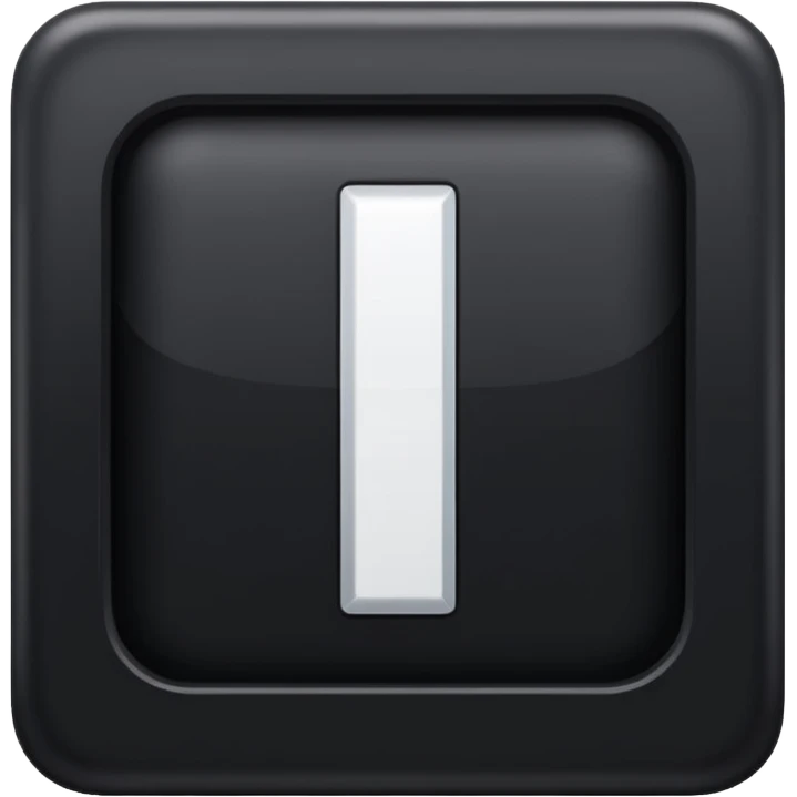Square with 4 lines in it  emoji