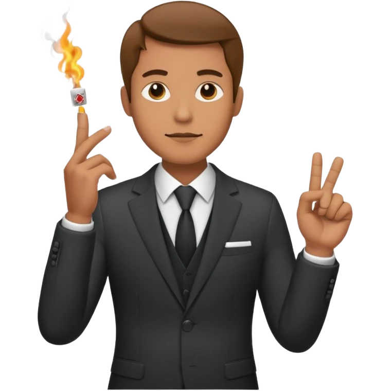 no smoking sign with a man emoji