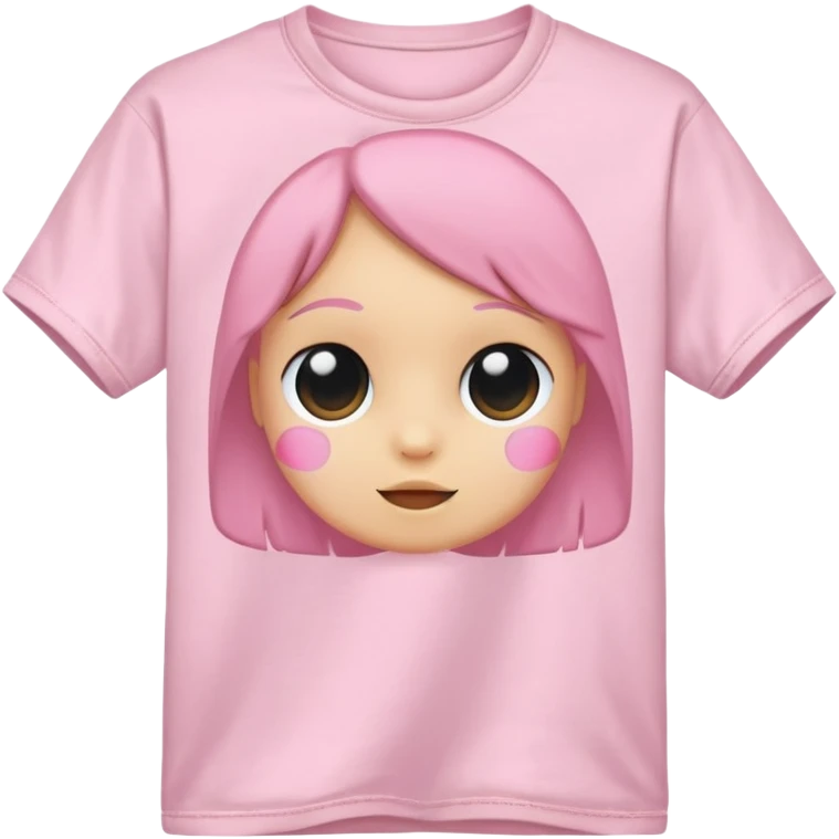 babypink t-shirt emoji