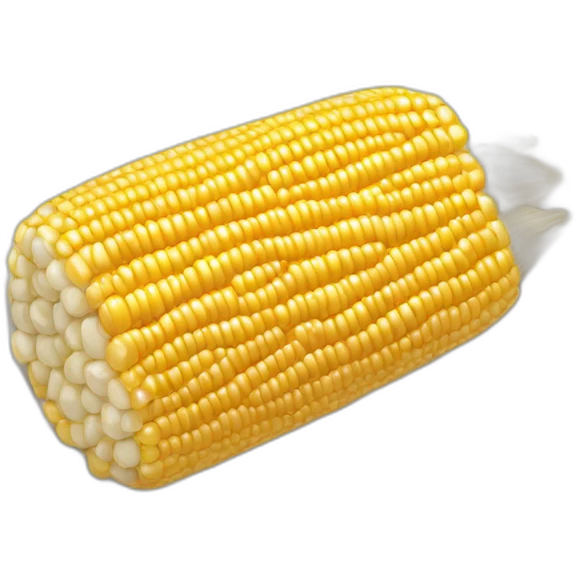 cooked corn grits on a plate emoji