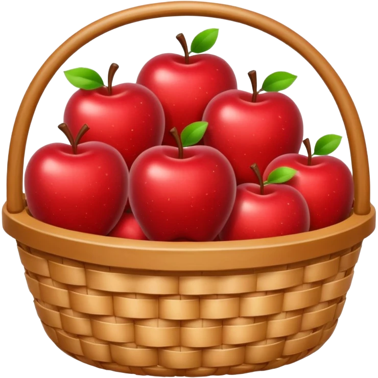 A basket where you pick only the shiniest apples, ignoring the rest. emoji