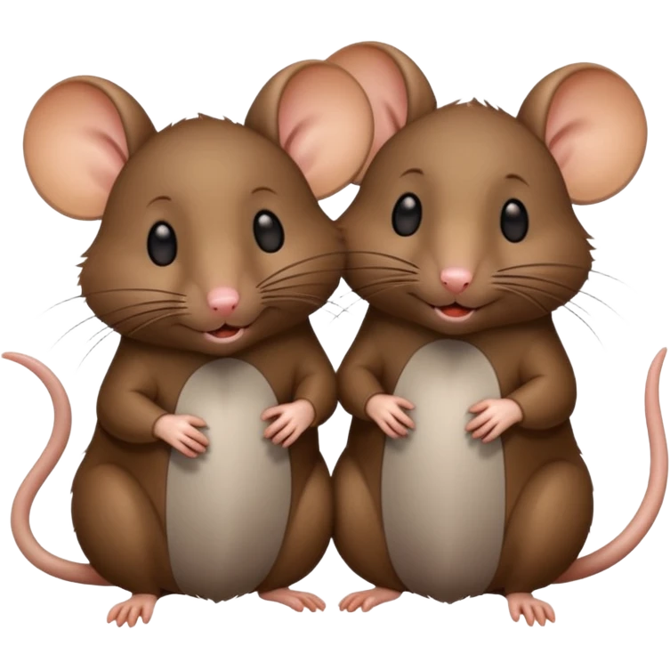 Rats having sex emoji