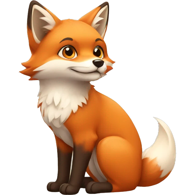 Sweetie fox emoji
