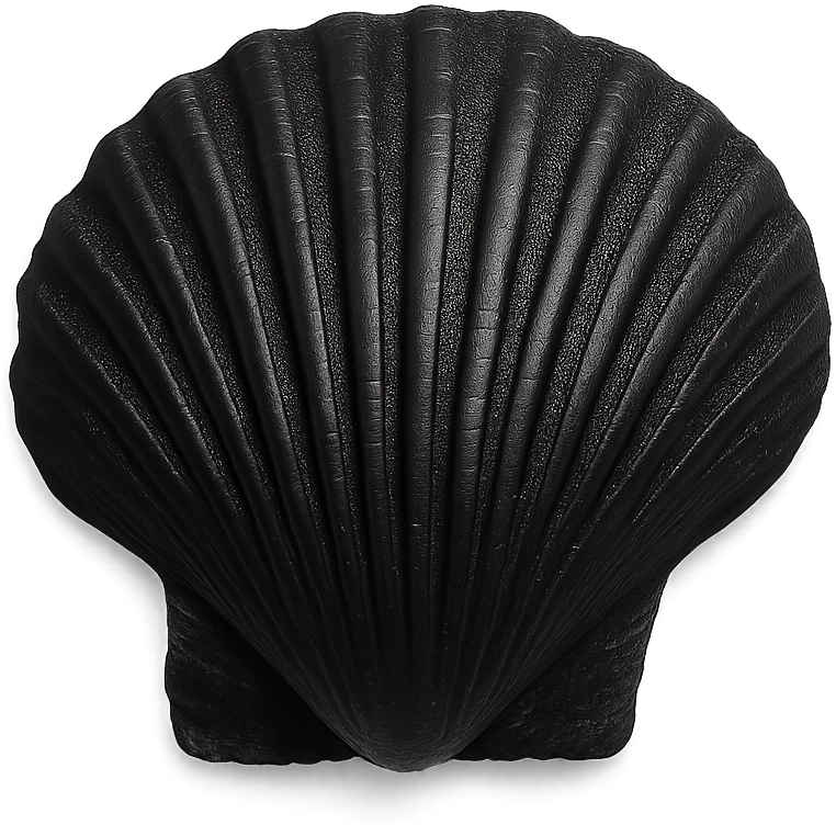 Black seashell, remove background emoji