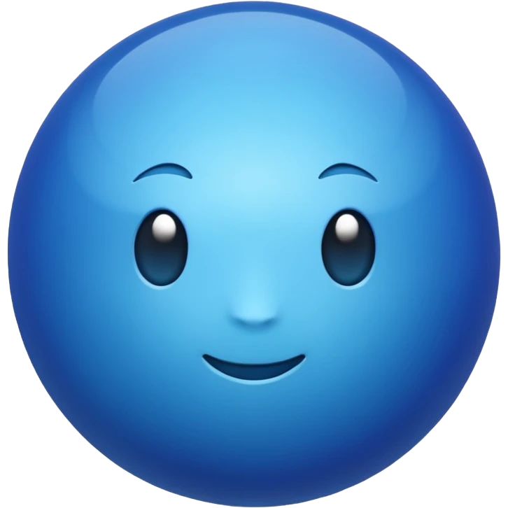 Blue 🔵 emoji