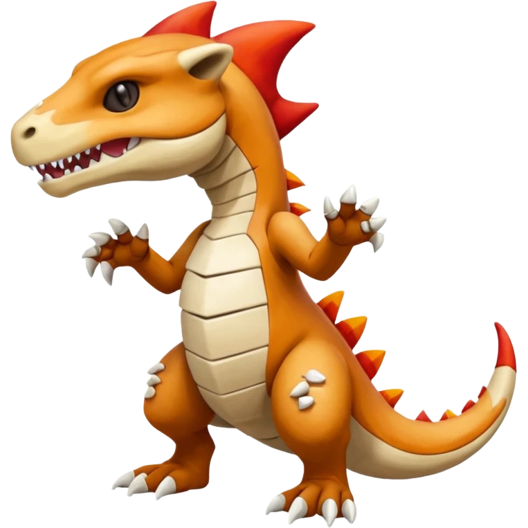 Marowak-Cubone-Charmeleon-fusion (full body) emoji