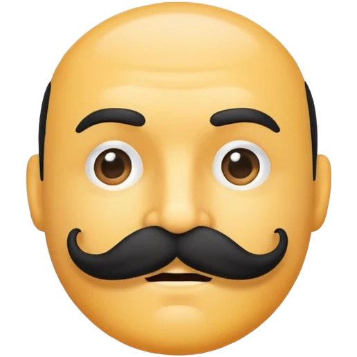 moustache emoji