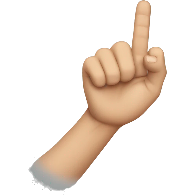 Finger  emoji