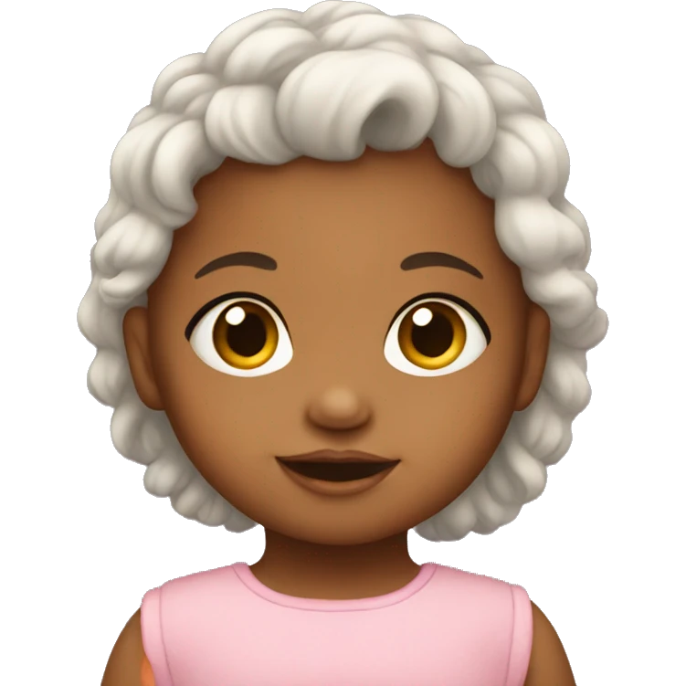 baby girl emoji