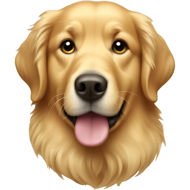 Golden retriever  emoji