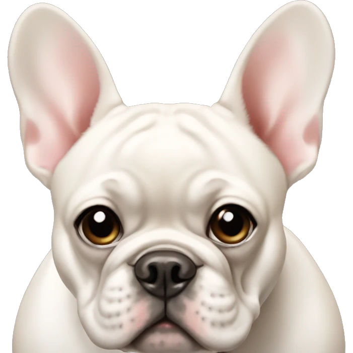 French bulldog  emoji