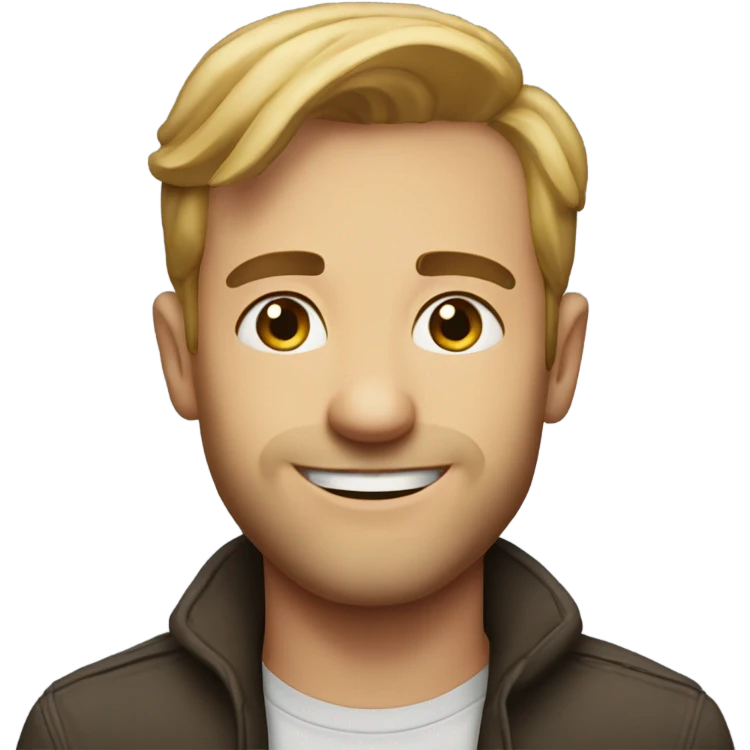 Drew Starkey smirking emoji