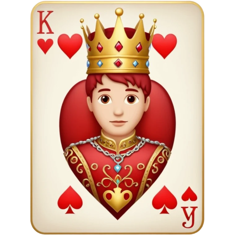 King of Hearts emoji