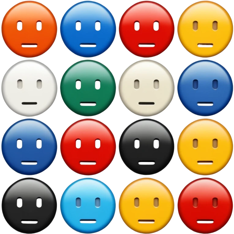 Radiohead albums emoji