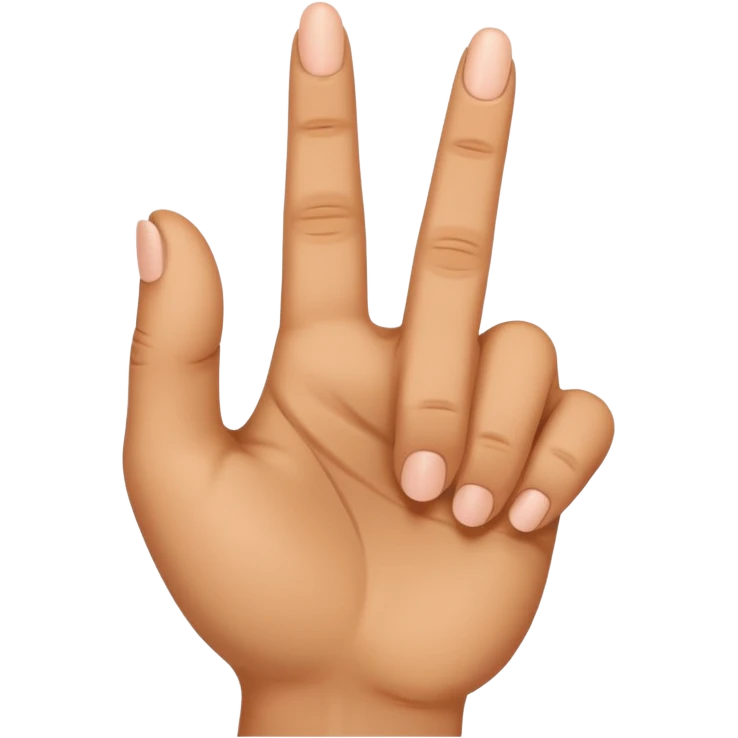  Can you do the Oke sign but than with de middle vinger.  emoji