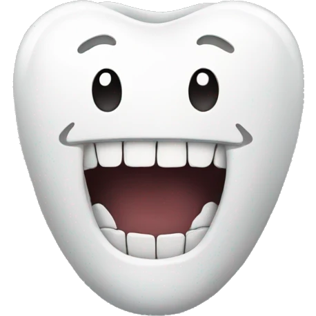 Teeth new year emoji