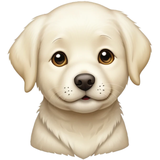 White Labrador emoji