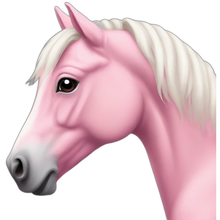 pink horse emoji
