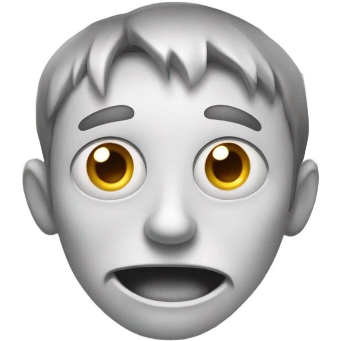 freaky face emoji