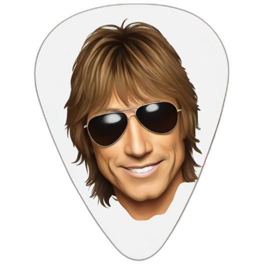 Richie sambora guitar pick emoji