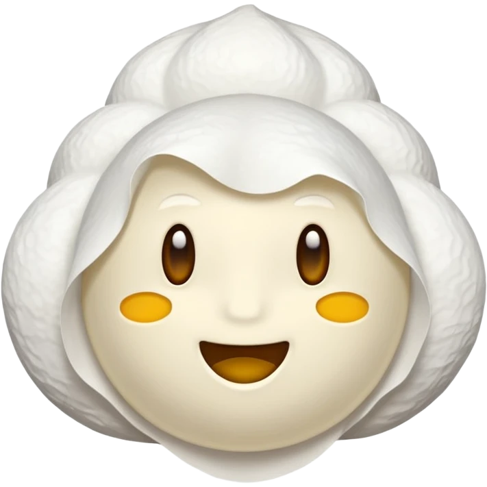 Una cebolla con una pegatina de que es nueva emoji