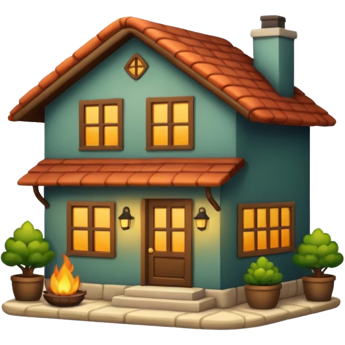 Cozy home emoji