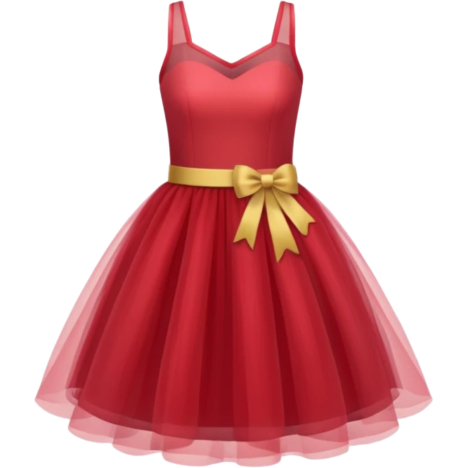 woman tulle dress emoji