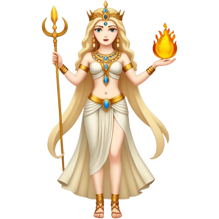 fullbody attractive goddess Inanna emoji