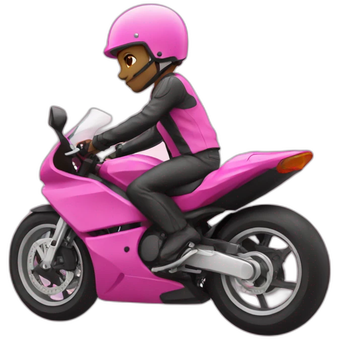 titoo-pink-rider emoji