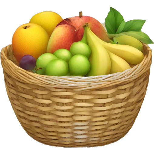 Fruit basket  emoji
