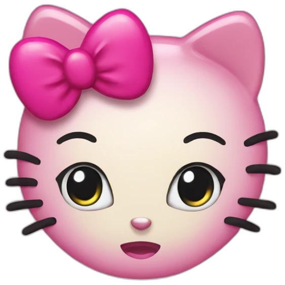hellokitty-hearteyes emoji
