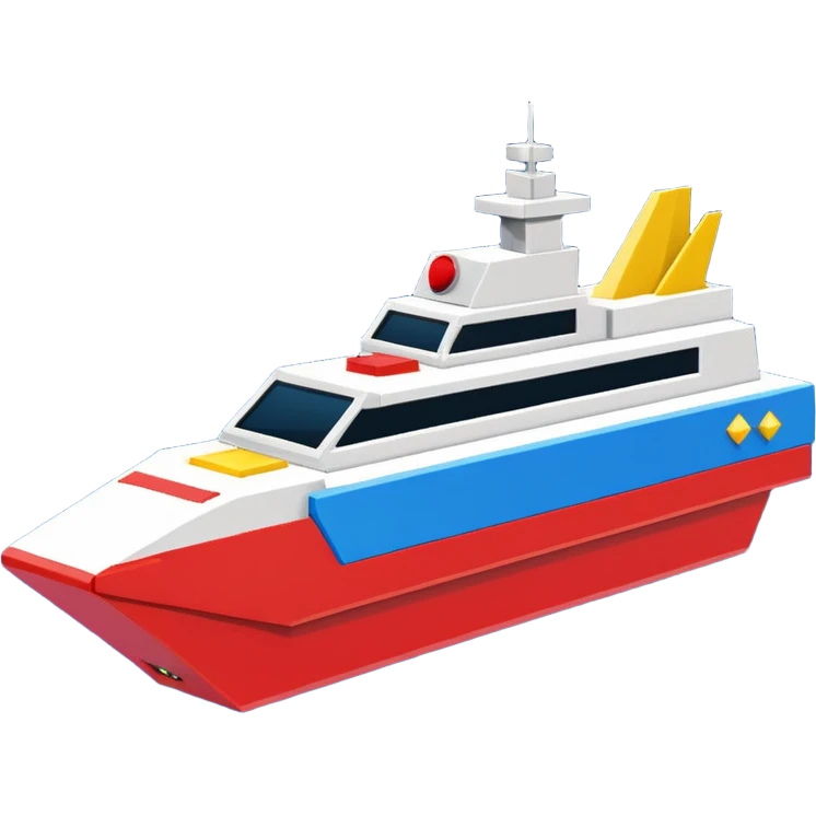 a galaga ship in a 1980s retro video game style emoji