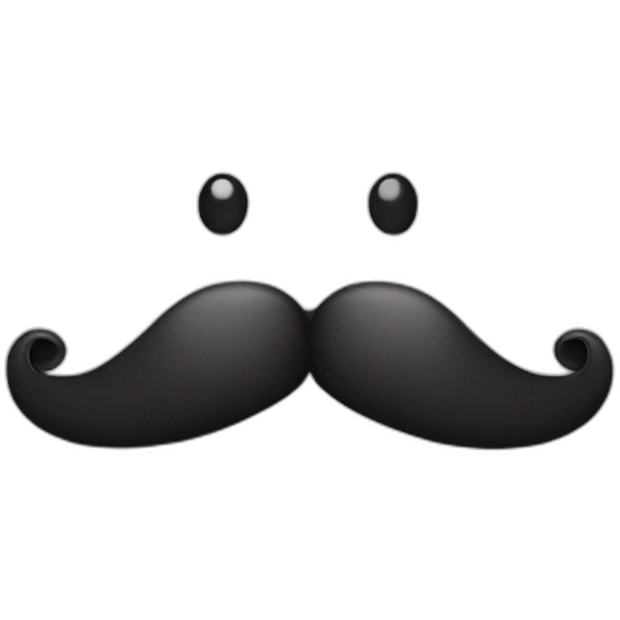 moustache emoji