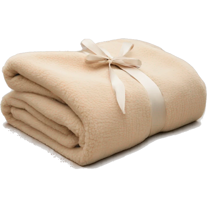 Bundle blanket beige emoji
