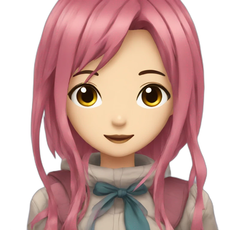 anime girl emoji