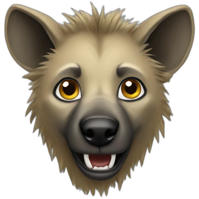Hyena emoji