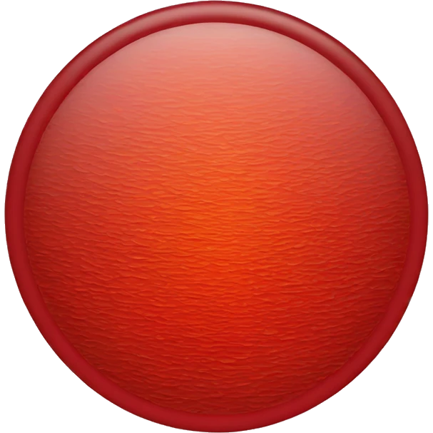 red viscosity circle  emoji