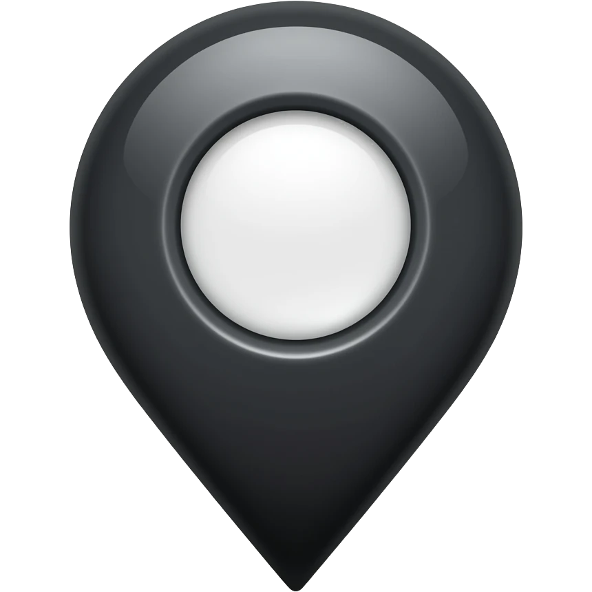 Location black icon emoji