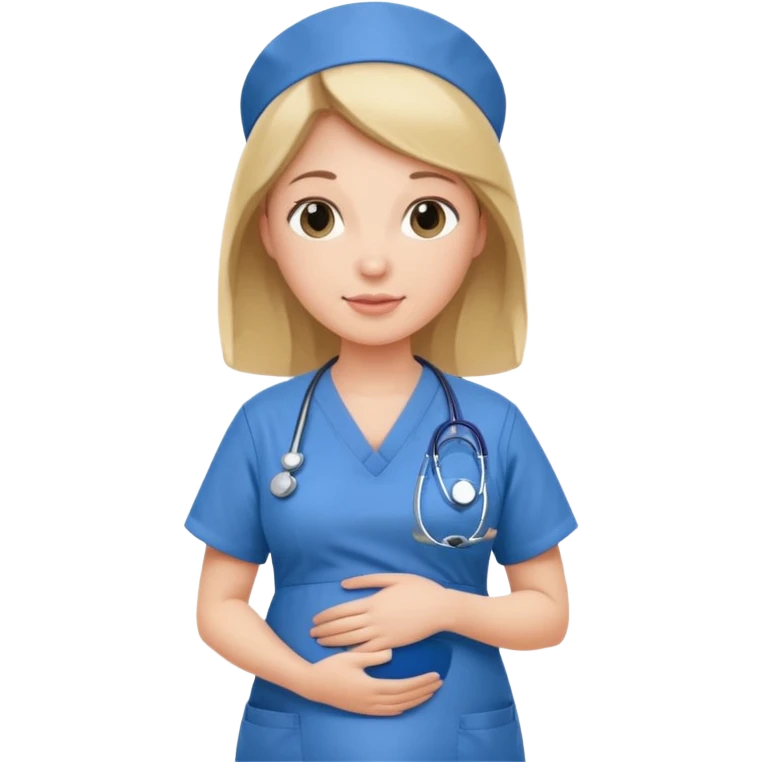 pregnant nurse emoji
