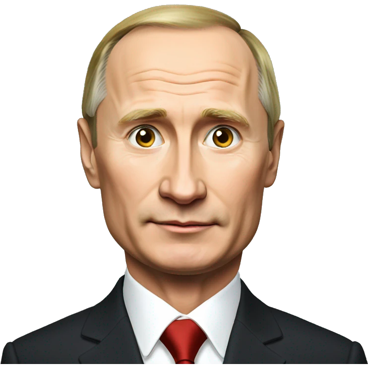 Putin president of Russia emoji