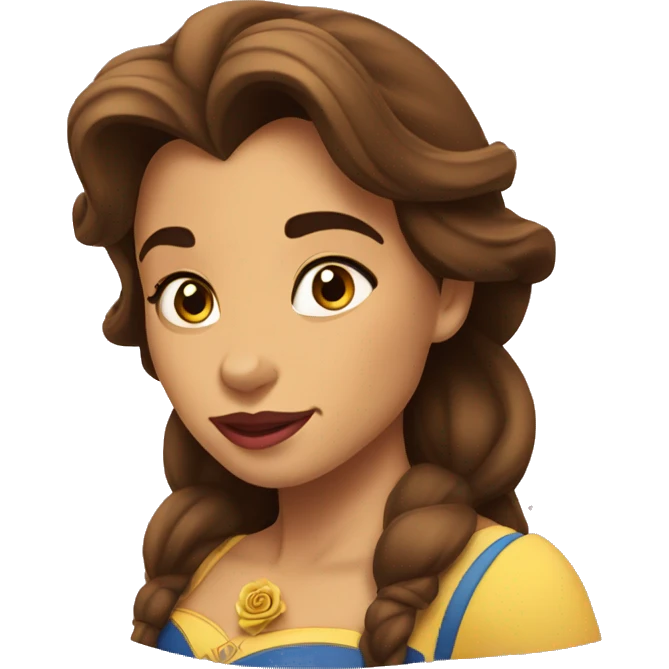 Beauty and the beast emoji