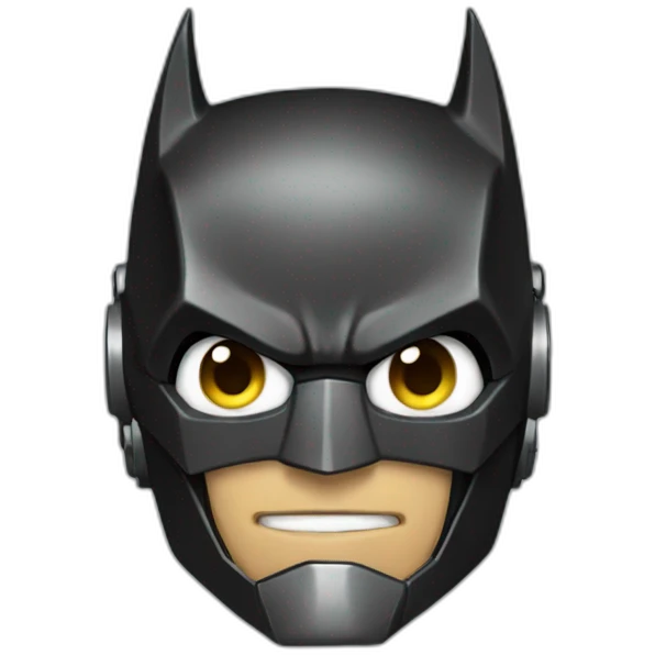 robo batman emoji