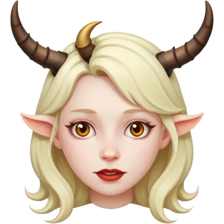 diablita con cachos emoji