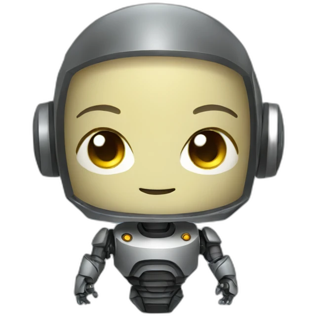 Robot chibi emoji