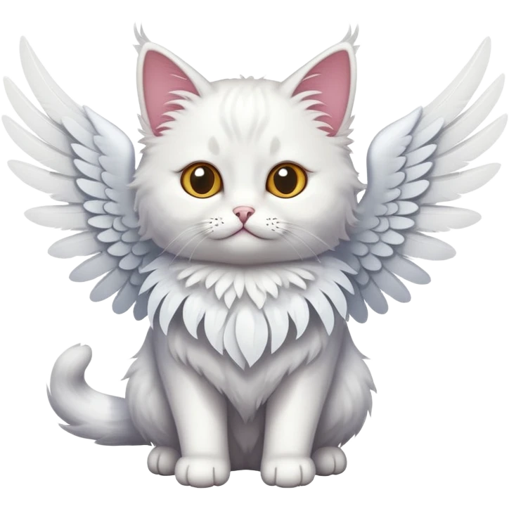 Cat with wings emoji