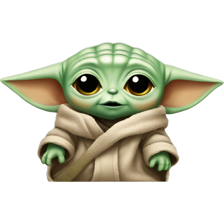 Baby yoda emoji